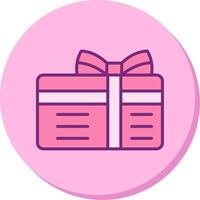 icono de vector de tarjeta de regalo