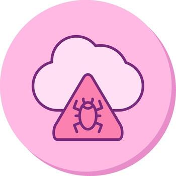 Cloud Computing Vector Icon