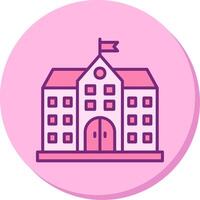 University Building Vector Icon