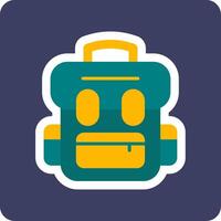 Backpack Vector Icon