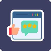 Feedback Vector Icon