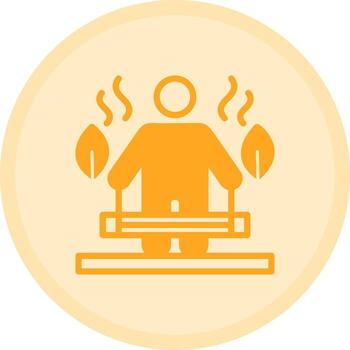 Functional Training Multicolor Circle Icon vector