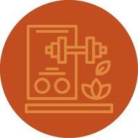 Progress Tracking Line Multi color Icon vector