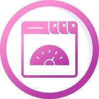 Page Speed Vector Icon