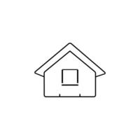 casa vector icono colocar. hogar ilustración firmar recopilación. edificio símbolo. Pro vector