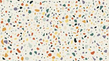 Terrazzo marble tile background or texture vector