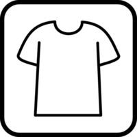 Plain T Shirt Vector Icon