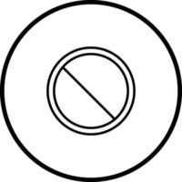 Prohibited Vector Icon