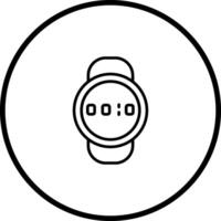 icono de vector de reloj deportivo