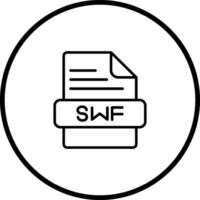 SWF Vector Icon