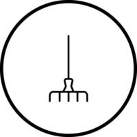 Gardening Fork Vector Icon