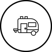 Trailer Vector Icon