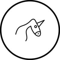 Unicorn Vector Icon