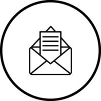 Email Documents Vector Icon