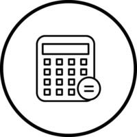 Business Calculator Vector Icon