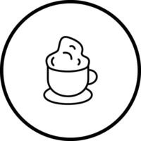 Creamy Coffee Vector Icon