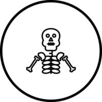 Skeleton Vector Icon