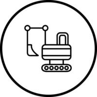 Heavy Machinery Vector Icon