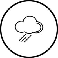 icono de vector de lluvia