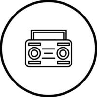 Cassette Player Vector Icon