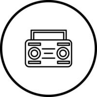 Cassette Player Vector Icon