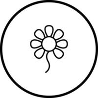 icono de vector de flores pequeñas