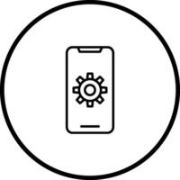 Mobile App Developing Vector Icon