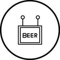 Beer Sign Vector Icon