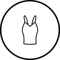 Ladies Vest Vector Icon