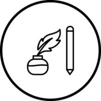 Writing Equipment Vector Icon