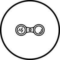 Binoculars Vector Icon