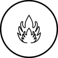 Flammable Material Vector Icon