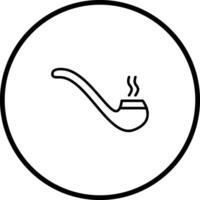 Smoking Pipe Vector Icon