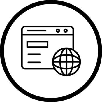Browser Vector Icon