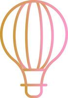 Hot Air Balloon Vector Icon