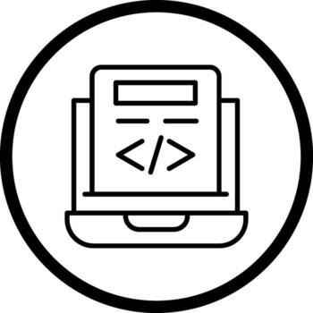 Coding Vector Icon