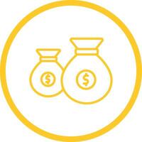 Money Bag Vector Icon