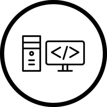 Coding Vector Icon