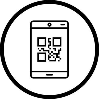 icono de vector de código de patrón