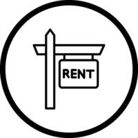 Rent Vector Icon