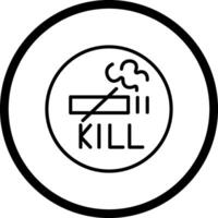 Smoking Kills Vector Icon