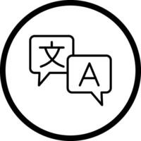 Language Vector Icon
