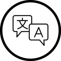 Language Vector Icon