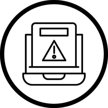 Error Vector Icon