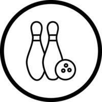 Bowling Vector Icon