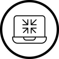Minimize Vector Icon