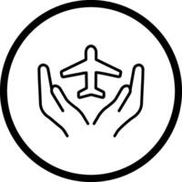 Travel Insurance Vector Icon