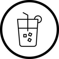 Cold Drink Vector Icon