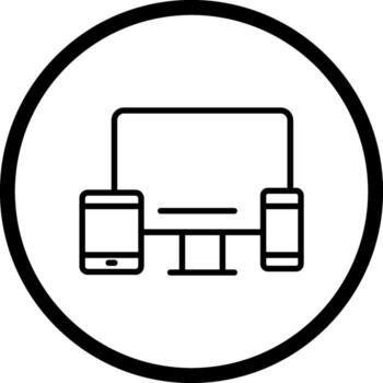Responsive Vector Icon