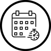 Timetable Vector Icon